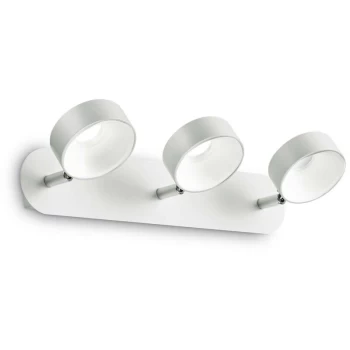 Image of Ideal Lux Oby - LED 3 Light Ceiling Light White