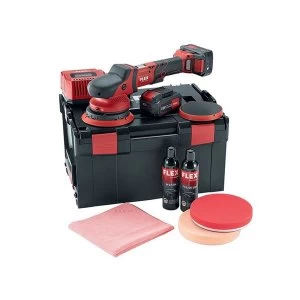 Image of Flex Power Tools Cordless Random Orbital Polisher 150mm 18V 2 x 5.0Ah Li-ion