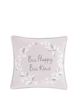 Image of Catherine Lansfield Bee Kind Filled Cushion 43X43