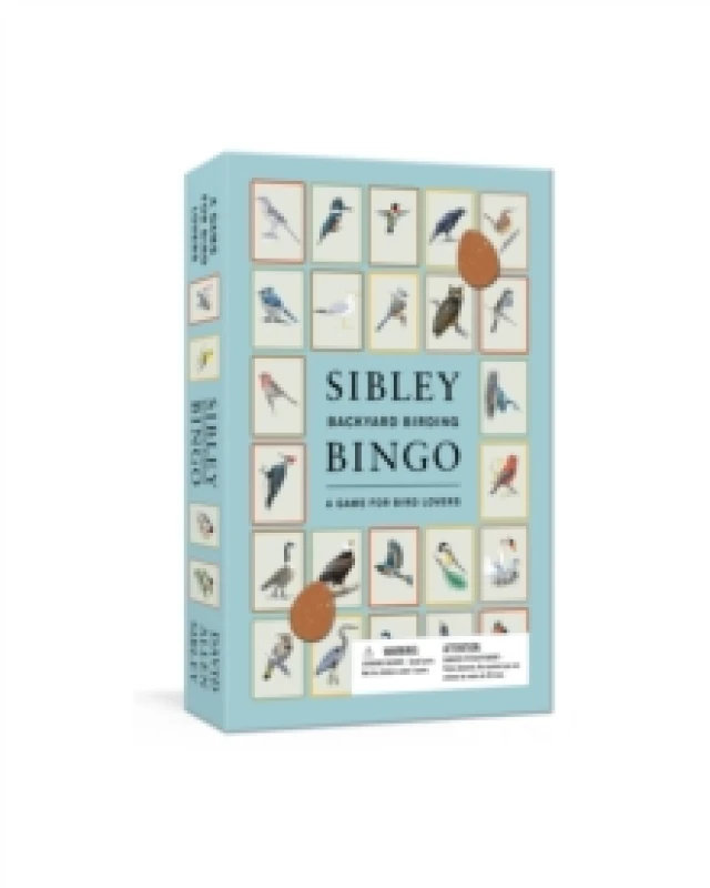 Image of Sibley Backyard Birding Bingo : A Game for Bird Lovers: Board Games Other printed item