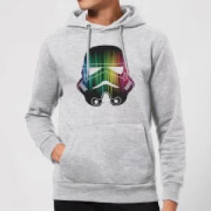 Image of Star Wars Vertical Lights Stormtrooper Pullover Hoodie - Grey - S