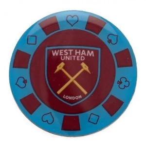 Image of West Ham United FC Poker Chip Badge
