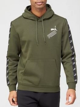 Image of Puma Amplified Hoodie - Khaki