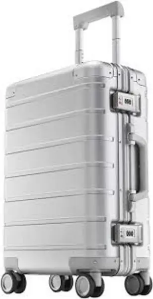 Image of Xiaomi Metal Luggage 20" Carry On Silver Suitcase