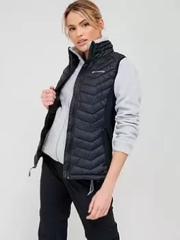 Image of Columbia Powder Pass Vest - Black, Size L, Women
