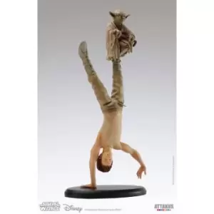 Image of Star Wars Elite Collection Statue Yoda & Luke Skywalker Dagobah Training 26 cm