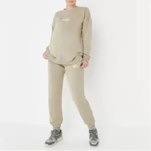 Image of Missguided Baby Mama 90'S Jogger - Green