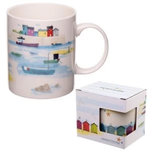 Image of Seaside and Beach Portside Design New Bone China Mug