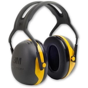 Image of 3M PELTOR X2A Headband Ear Defender Headset SNR31 BlackYellow