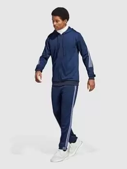 Image of adidas Sportswear 3-Stripes Tracksuit - Navy, Size S, Men