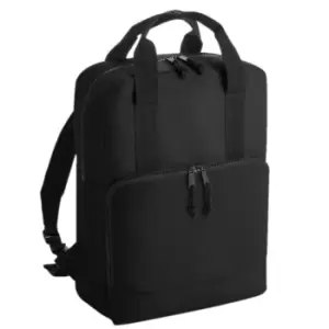 Image of Bagbase Cooler Recycled Backpack (One Size) (Black)