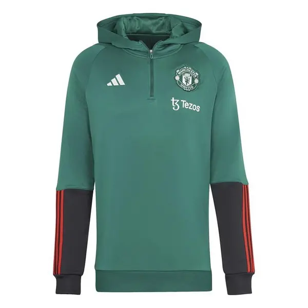Image of adidas Manchester United FC Tiro 23 Training Jacket 2023 2024 Mens Licensed Tracksuit Tops S Green 37923915350