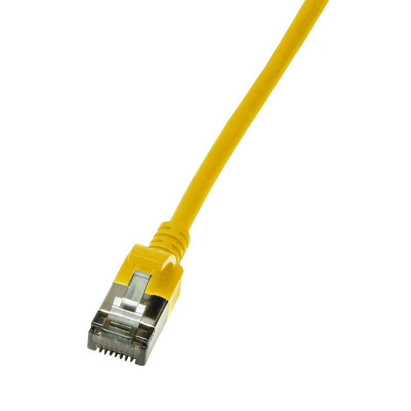 Image of LogiLink CQ9037S networking cable Yellow 1m Cat6a S/FTP (S-STP)