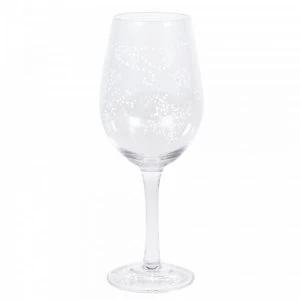 Image of Snowflakes Wine Glass