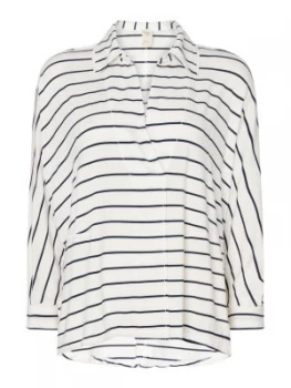 Image of Free People Cant Fool Me 34 Sleeve TV Neck Top White