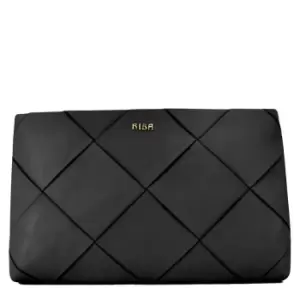 Image of Biba Woven Clutch Bag - Black