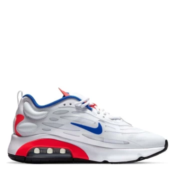 Image of Nike Air Max Exosense Ladies Trainers - White/Blue/Red