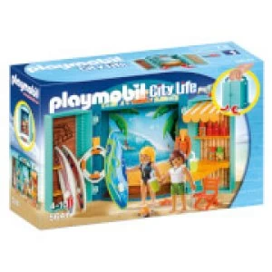 Image of Playmobil Surf Shop Play Box (5641)