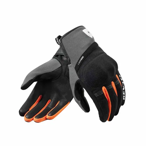 Image of REV'IT! Mosca 2 Gloves Black Orange Size S