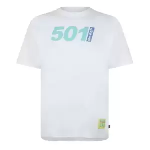 Image of Levis 501 Vintage T Shirt - White