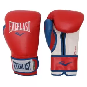 Image of Everlast Powerlock Boxing Gloves - Red