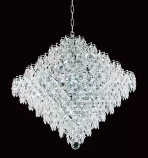 Image of Diamond Crystal 18 Light Chrome Frame