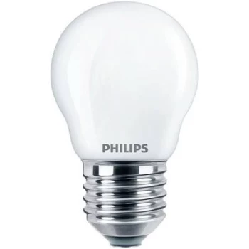 Image of Philips Lighting 76289600 LED (monochrome) EEC E (A - G) E-27 6.5 W = 60 W Cool white (Ø x L) 45mm x 45mm