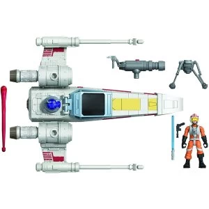 Image of Mission Fleet Stellar X-Wing & Luke (Star Wars) Playset