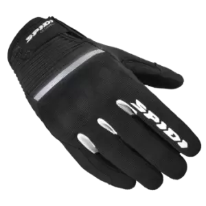 Image of Spidi Flash CE Lady Black White Gloves M