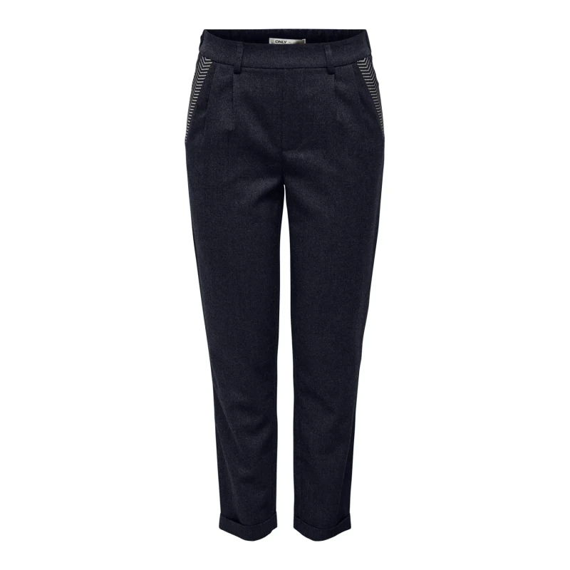 Image of Only Womens Trousers Only Onlnicola Em Loose Bleu Female L