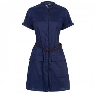 Image of Craghoppers Noslife Symore Shirt Dress Ladies - Night Blue