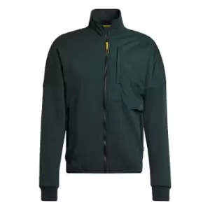 Image of adidas 4CMTE Track Top Mens - Shadow Green / Pulse Olive