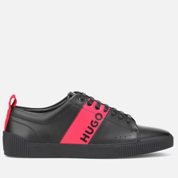Image of HUGO Mens Zero Tenn Trainers - Black - UK 10