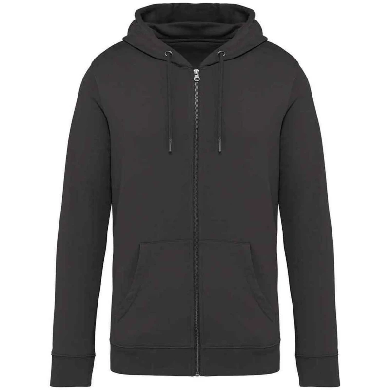 Image of Native Spirit Mens Full Zip Hoodie in Grey Size: XS Grey Male XS