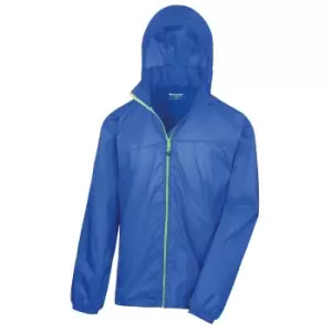 Image of Result Unisex HDi Quest Hydradri Lightweight Waterproof Jacket (2XL) (Royal / Lime)