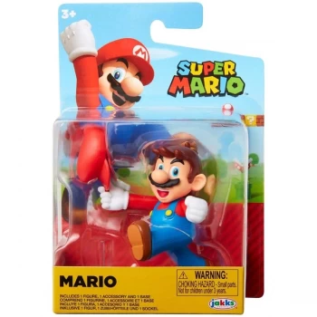 Image of Mario With Hat (World Of Nintendo Super Mario) Mini Figure