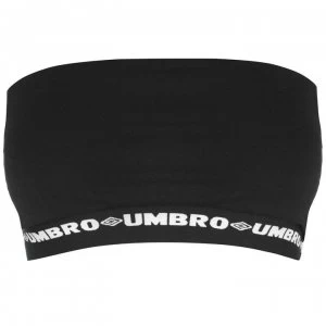 Image of Umbro Womens Profit Boob Tube - Black