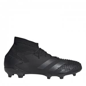Image of adidas Predator 20.1 Childrens FG Football Boots - Black/ShockPink