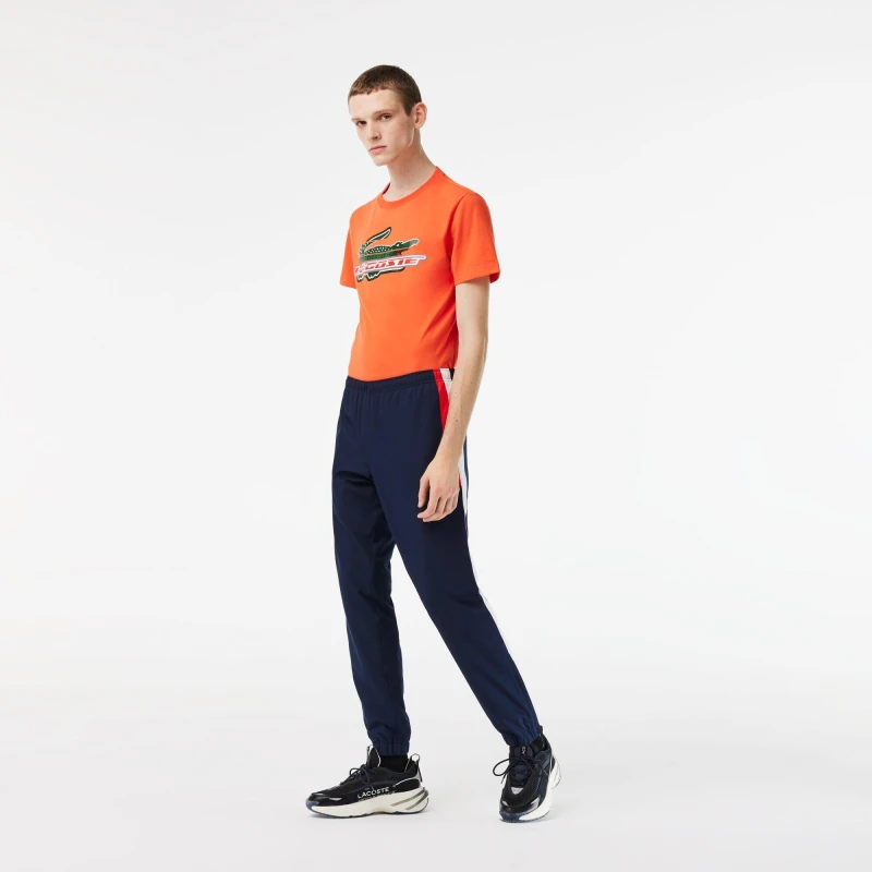 Image of Lacoste Mens Slim Fit Joggers Blue/Corrida male XS
