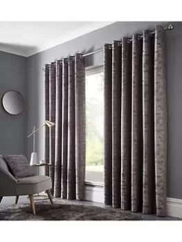 Image of Studio G Topia Lined Eyelet Lined Curtains