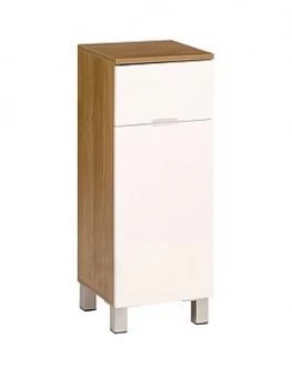 Image of Premier Housewares Austin 1 Door/ 1 Drawer Floorstanding Cabinet
