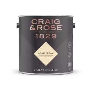 Image of Craig & Rose Chalky Emulsion Adam Cream - 5L