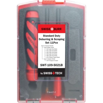 Image of B & C Standard Duty Deburring & Scraping Set 11PC