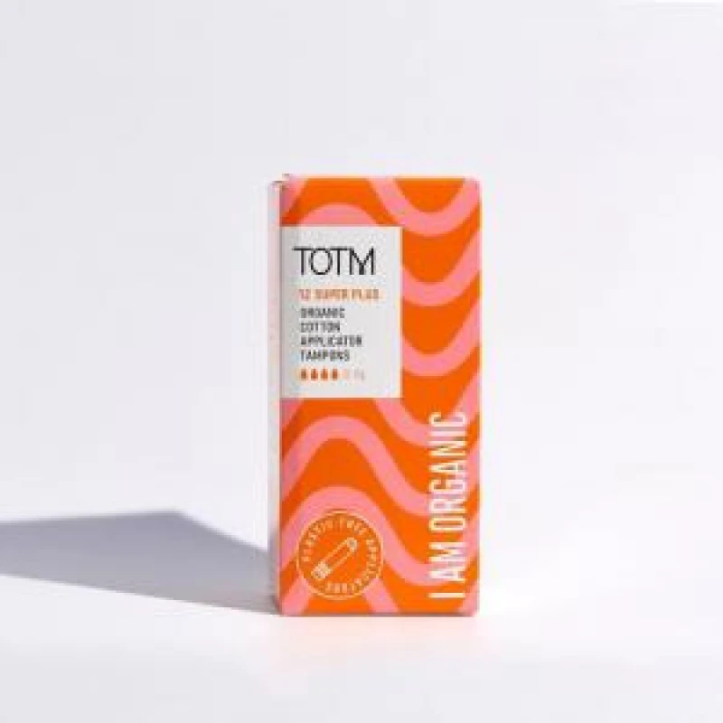 Image of TOTM Organic Cotton Applicator Tampon Super Pack 12 - 0606005 48495CP EXR48495CP