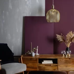 Image of Regina Gold Mesh Pendant Ceiling Light