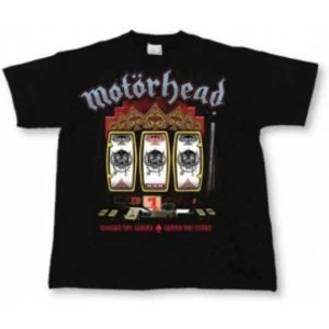 Image of Motorhead Slots Mens T Shirt: Small