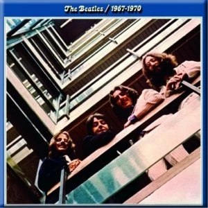 Image of The Beatles - Blue Album Fridge Magnet