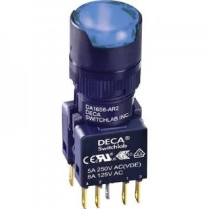 Image of DECA ADA16S6 MR2 B2KB Pushbutton 250 V AC 5 A 1 x OffOn IP65 momentary