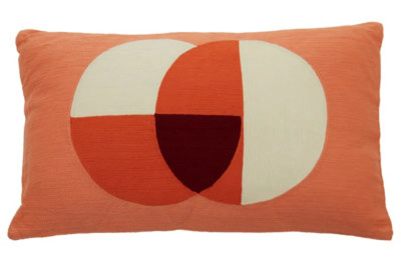 Image of Orsina Multicolour Rectangular Cushion