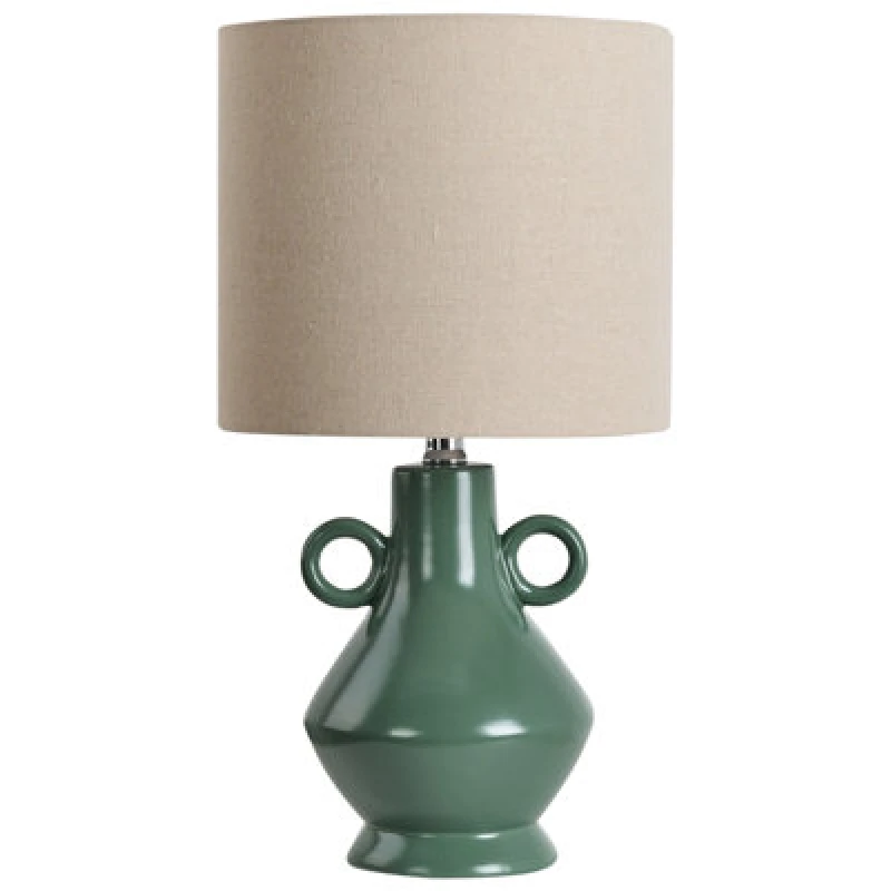 Image of Beliani Table Lamp Kerulen Ceramic Green